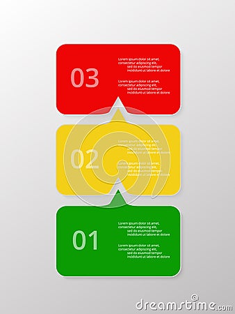 Vector lines arrows infographic. Vector Illustration