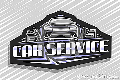 Vector logo for Car Service Vector Illustration