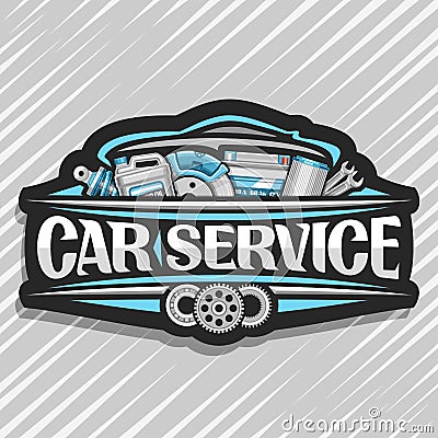 Vector logo for Car Service Vector Illustration