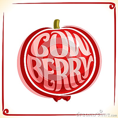 Vector logo for Cowberry Vector Illustration