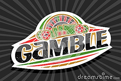 Vector logo for Gamble Vector Illustration