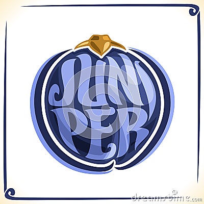 Vector logo for Juniper Vector Illustration