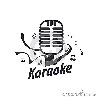 Vector logo karaoke Vector Illustration