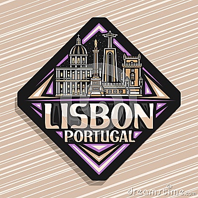 Vector logo for Lisbon Vector Illustration