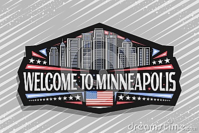 Vector logo for Minneapolis Vector Illustration