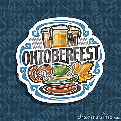 Vector logo for Oktoberfest Vector Illustration