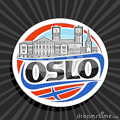 Vector logo for Oslo Vector Illustration