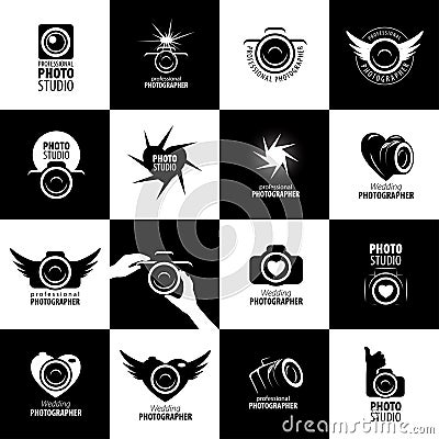 Vector logo for photographer Vector Illustration