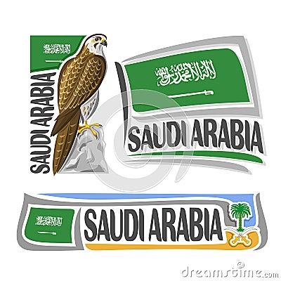 Vector logo Saudi Arabia Vector Illustration