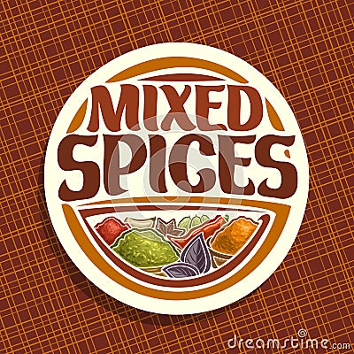 Vector logo for Spices Vector Illustration