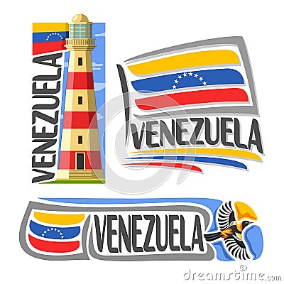 Vector logo Venezuela Vector Illustration