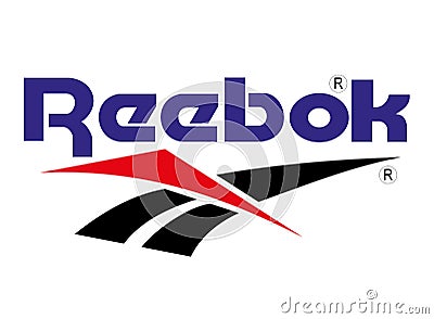 Reebok Logo Editorial Stock Photo