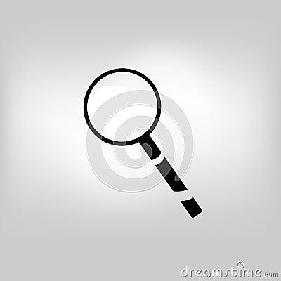 Vector magnifier, loupe, magnifying glass Vector Illustration