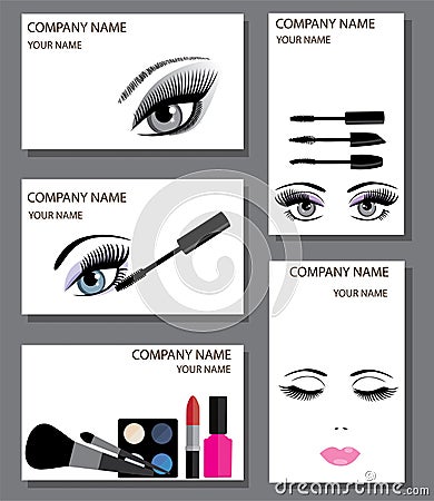 Vector make up Vector Illustration