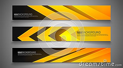 Vector material design banner background. Abstract creative concept of business modern graphic layout template Vector Illustration