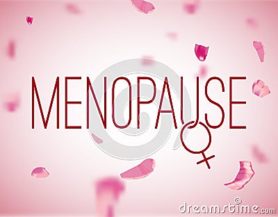 Vector Menopause Image Vector Illustration