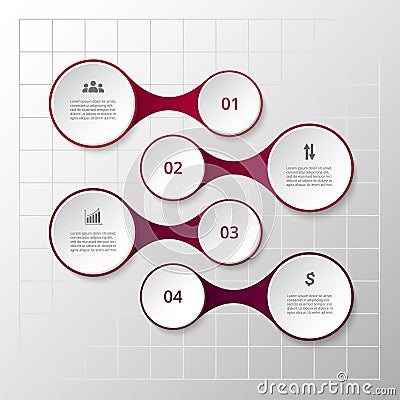 Vector metaball template Vector Illustration