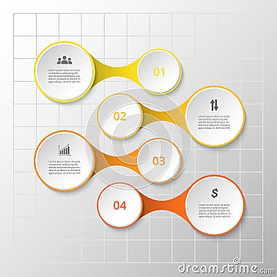 Vector metaball template Vector Illustration