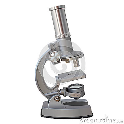 Vector Microscope Icon Vector Illustration