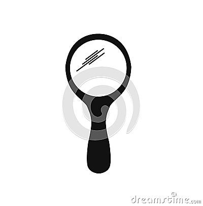 Vector mirror icon Vector Illustration