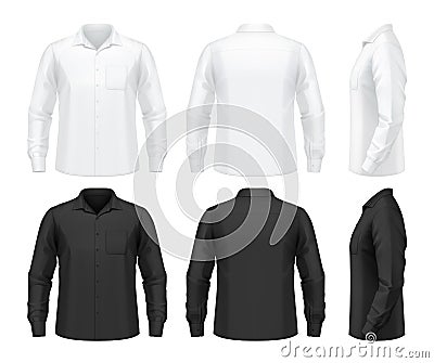 Dress shirt Vector Illustration