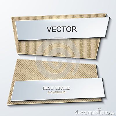 Vector moder banners element design. Vector Illustration