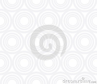 Vector modern abstract geometry circles pattern. gray seamless geometric background Vector Illustration