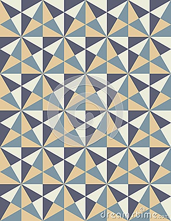 Vector modern seamless colorful geometry pattern, mosaic Vector Illustration