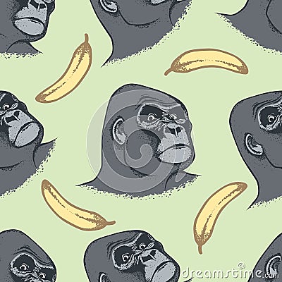 Vector Monkey Concept Vector Illustration