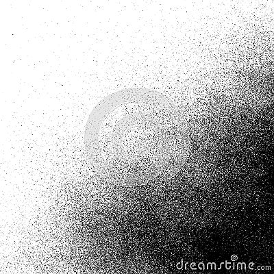 Vector spray paint splatter texture Vector Illustration