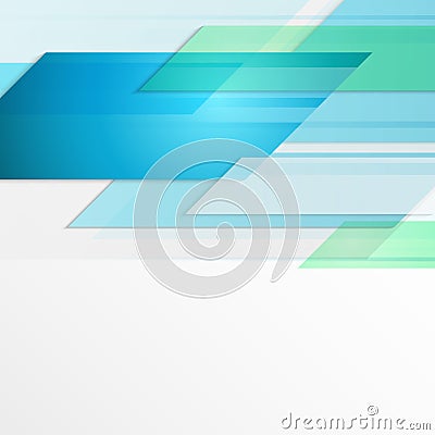 Vector motion abstract hi-tech background with empty space Vector Illustration