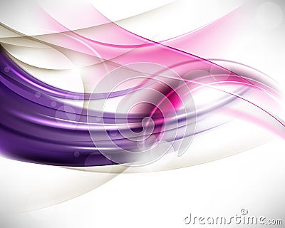 Vector multicolor abstract wave modern background Stock Photo