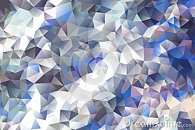 vector multicolored abstract background of effect geometric triangles Stock Photo