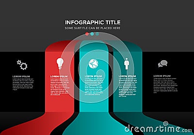 Vector multipurpose Infographic template Vector Illustration