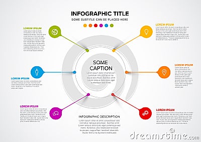 Vector multipurpose Infographic template Vector Illustration