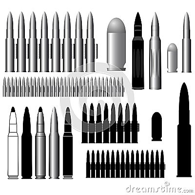 Vector Munitions Vector Illustration