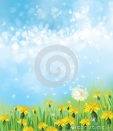 Vector nature background. Vector Illustration