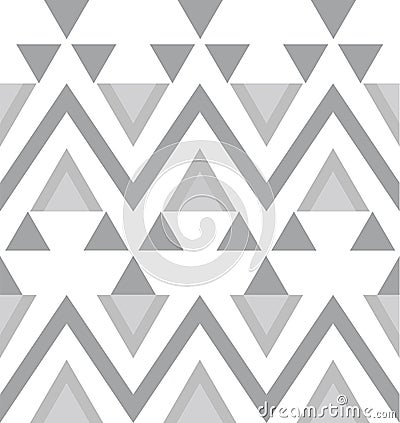 Vector neutral geometric seamless pattern background Vector Illustration