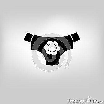 Vector newborn, neonatal icon Vector Illustration