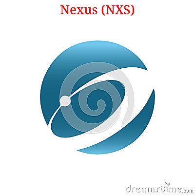 Vector Nexus (NXS) logo Cartoon Illustration