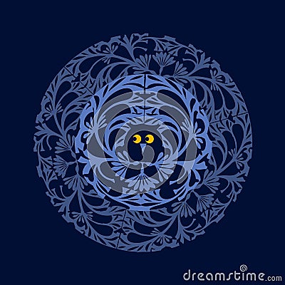 Vector Organic Circle Vector Illustration