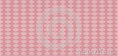 Vector Oriental curve wave pattern background Vector Illustration