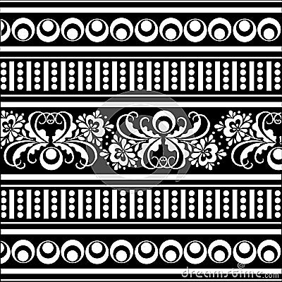 Vector oriental pattern Vector Illustration