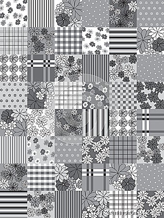 Vector patchwork Stock Photo