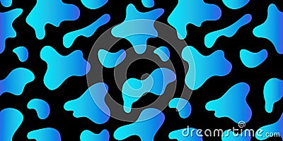 Vector pattern of blue spots for decoration Vector Illustration