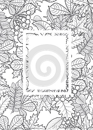 Vector pattern frame Vector Illustration