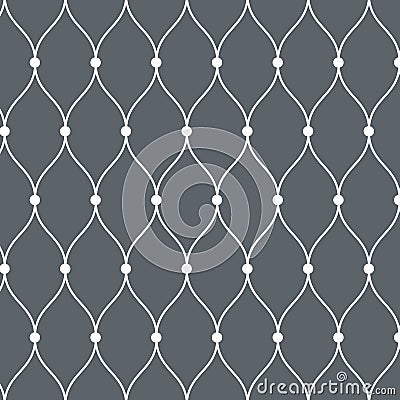 Vector pattern. Modern texture. Repeating abstract background. Simple wavy linear. Graphic minimalist backdrop. Vector Illustration