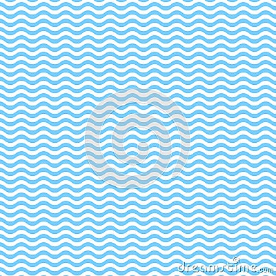 Vector pattern with waves. Vector Illustration