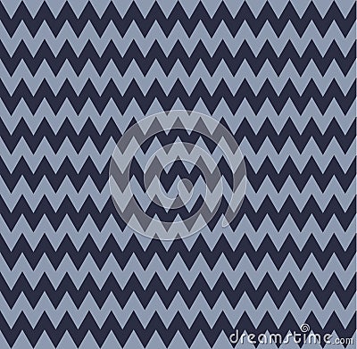 Vector pattern in zigzag. Classic chevron Vector Illustration