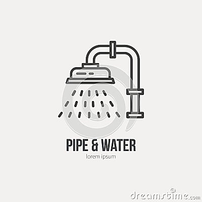 Vector Plumbing Logo Vector Illustration